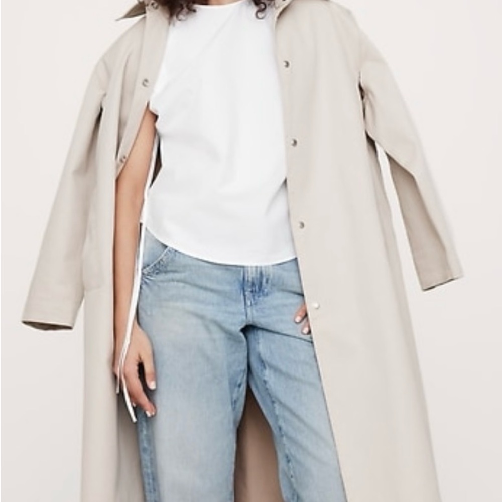 Women's oversized poplin shirt